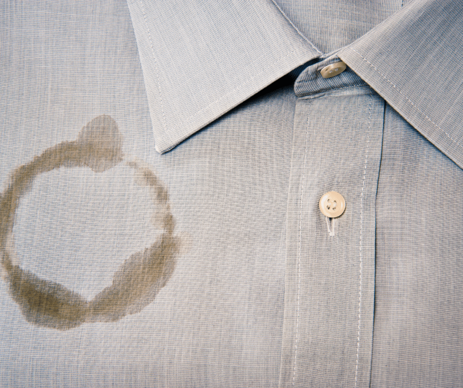 Stain on shirt